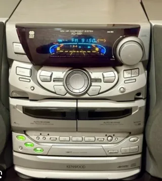 Kenwood XD-551 Equipo de Sonido