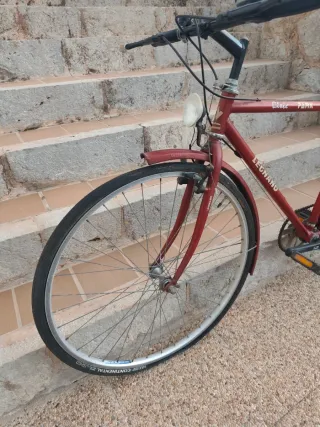 Bicicleta Vintage Urbana Legnano Civic Park Roja