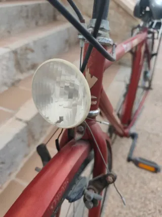 Bicicleta Vintage Urbana Legnano Civic Park Roja