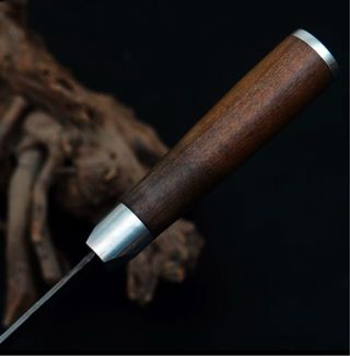 Cuchillo Jamonero Damasco Hecho a Mano