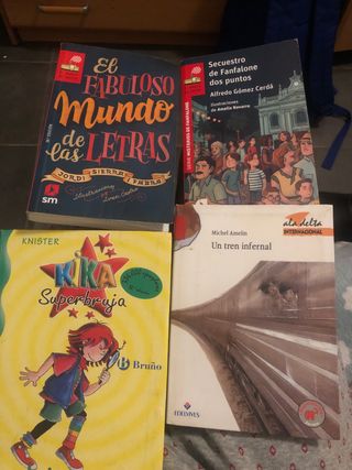 Lote de libros en buen estado