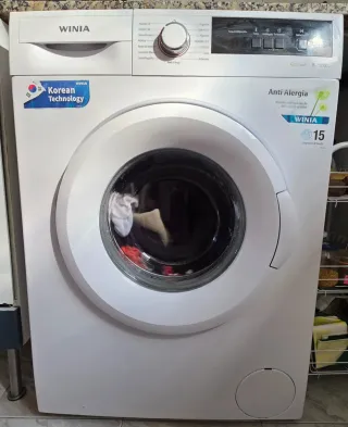 Lavadora Carga Frontal Winia 8kg 1200rpm