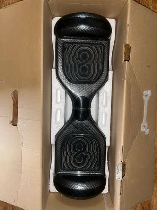 Hoverboard eléctrico con funda y cargador –