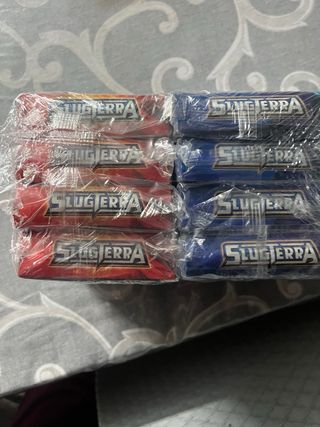 Box 8 pacchetti carte collezionabili Slugterra