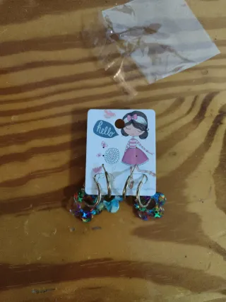 Pendientes estrellas y lunas