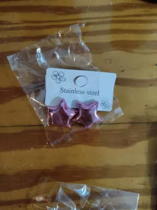 Pendientes estrellas y lunas