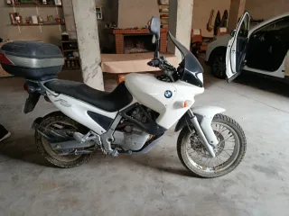 BMW F 650 GS Blanca