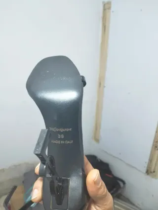 Saint Laurent Paris Zapatos Tacón Negro