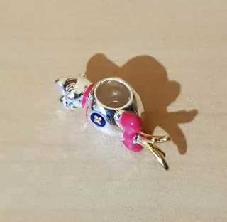 Charm Lilo & Stitch S925 Plata y Oro