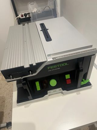 Festool Sierra de mesa CSC SYS 50 y set de energia