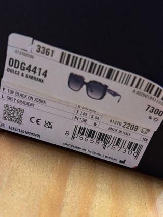 Gafas de Sol Dolce & Gabbana zebra