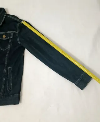 Giacca jeans uomo blu taglia M