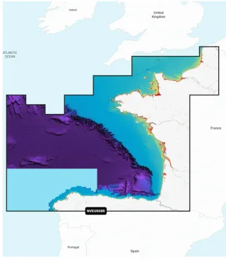 Cartografía Naútica Garmin Navionics Golfo Bizkaia