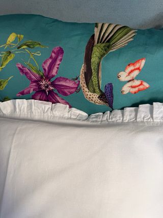 Edredom/Manta Casal 240x220 E 2 almofadas decor.