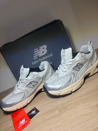 New Balance 530 Argento Bianco Donna Uomo