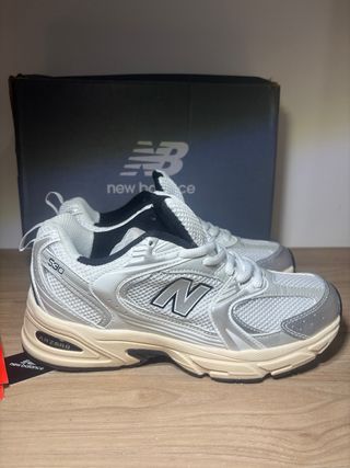 New Balance 530 Argento Bianco Donna Uomo
