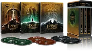 SEÑOR ANILLOS + HOBBIT STEELBOOK ESPAÑA PRECINTADO