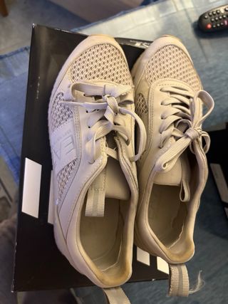 Botines Emporio Armani Beige/Plata