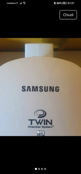 Aspirapolvere Samsung SC47T0 Senza Sacco