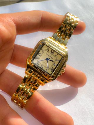 Relógio Vintage Dourado