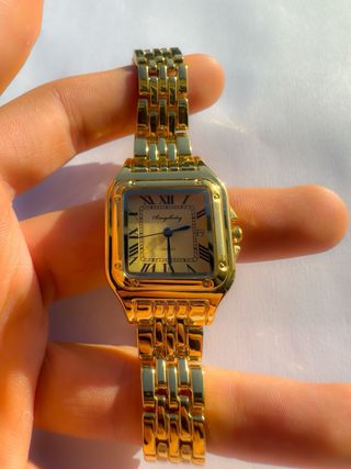 Relógio Vintage Dourado