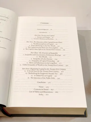 Libro Capital Thomas Piketty