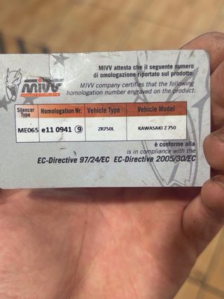 Mivv Suono Z750 Homologado