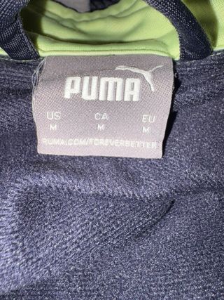 Conjunto Puma Negro y verde