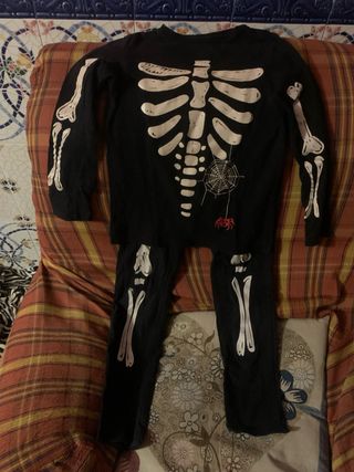 Disfraz esqueleto 5-8 años