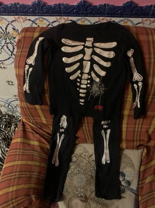 Disfraz esqueleto 5-8 años
