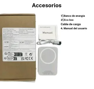 Cargador Inalámbrico Magnético 5000 mAh