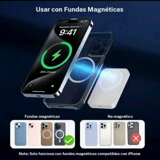 Cargador Inalámbrico Magnético 5000 mAh