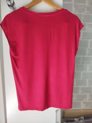 United Colors of Benetton Camiseta Rosa Talla M