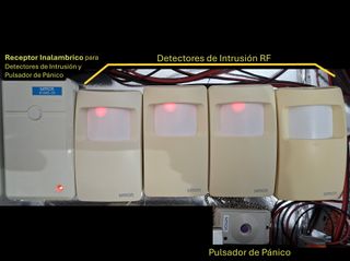 Conjunto Domótica Simon VOX.2 en caja banco prueba