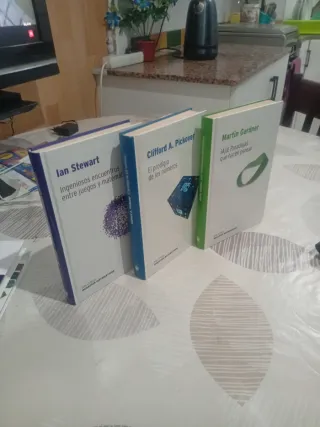 Lote de 3 libros: Biblioteca Desafios Matemáticos.