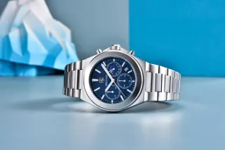 Reloj BENYAR Hombre Cronógrafo Azul Plata