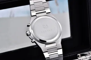 Reloj BENYAR Hombre Cronógrafo Azul Plata