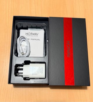 Móvil HOTWAV Rugerizado Negro/Rojo