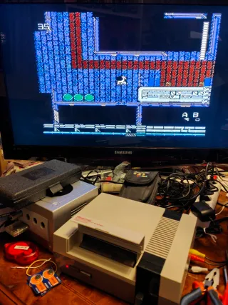 NES - Placa juego "Die Hard" NES-57-0