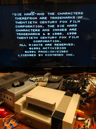 NES - Placa juego "Die Hard" NES-57-0