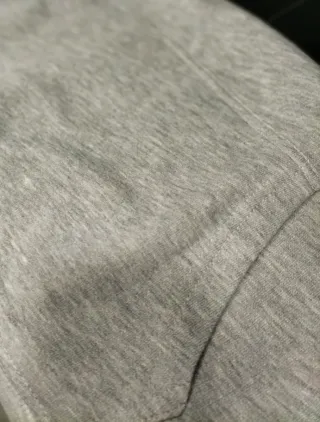 Sudadera Pull&Bear manga corta gris M