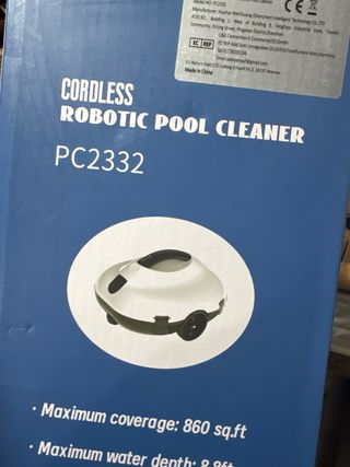 Limpiafondos Piscina Robótico Inalámbrico PC2332