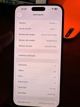 iPhone 14 Pro Max Dorado