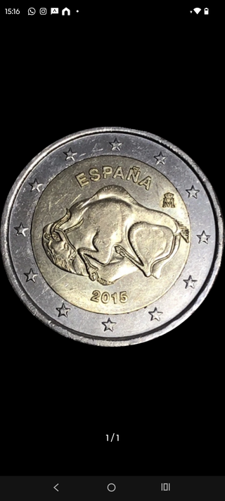 Moneda Conmemorativa España 2015