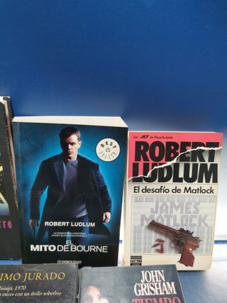 6 LIBROS DE HOMICIDIOS, SUSPENSE, POLICÍACO, NOVELA NEGRA