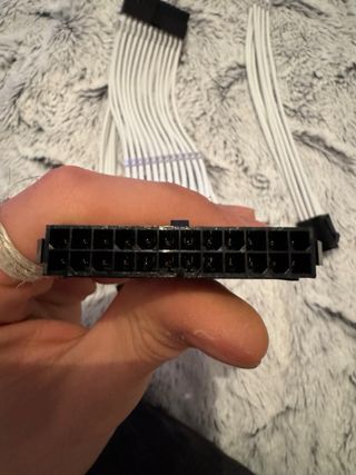 Extensores Cabos CPU GPU 24 pin Branco