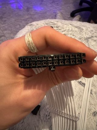 Extensores Cabos CPU GPU 24 pin Branco