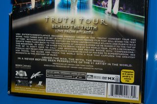 Pelicula en DVD Truth Tour - Usher -Behind The Truth -Live From Atlanta - 3 dvd
