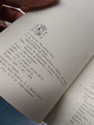 dos libros, HISTORIA DE LA EDUCACIÓN EN ESPAÑA: V nacional-catolicismo