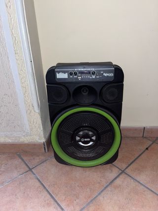 Altavoz Elco Negro y Verde Precio muy negociable